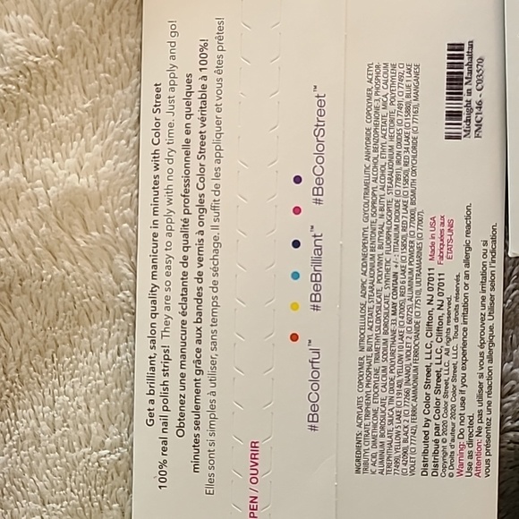 Color Street- 5 Nail Polish Strips - Picture 9 of 9